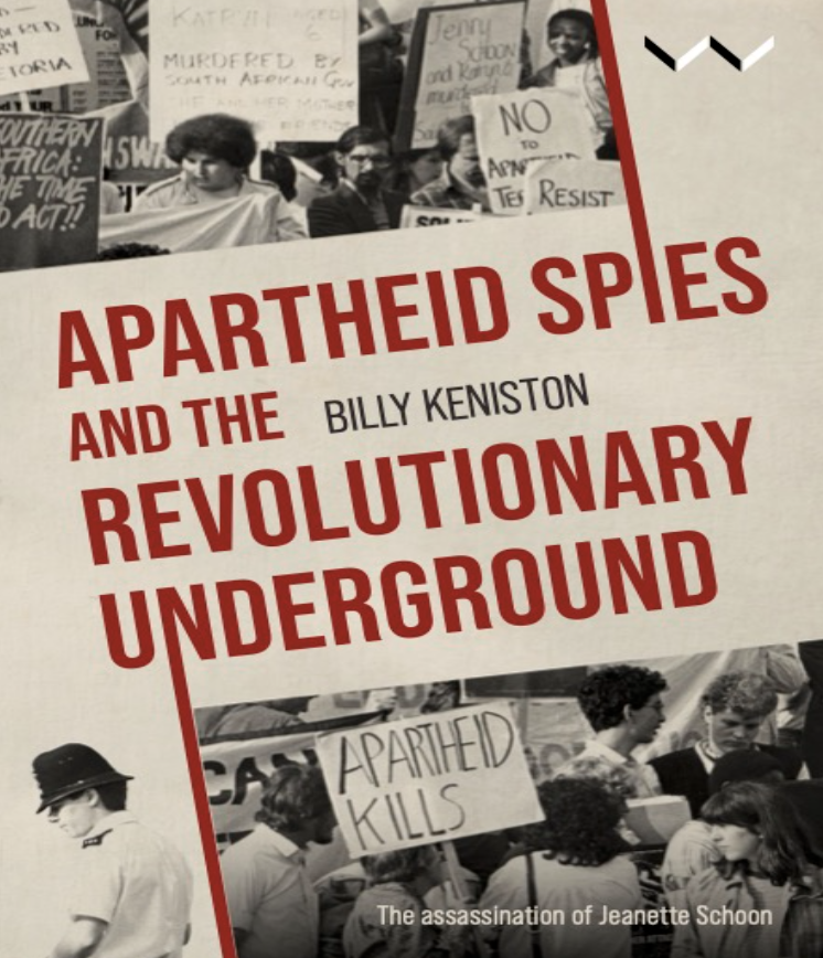 Cuesta History Instructor Billy Keniston's book "Apartheid Spies and the Revolutionary Underground" is available at most major book retail outlets. Image courtesy of Billy Keniston